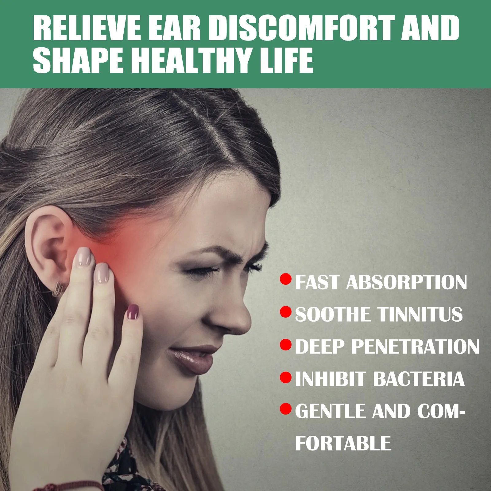 South Moon Custom Logo Organic Ear Ringing Relief Drop Treatment