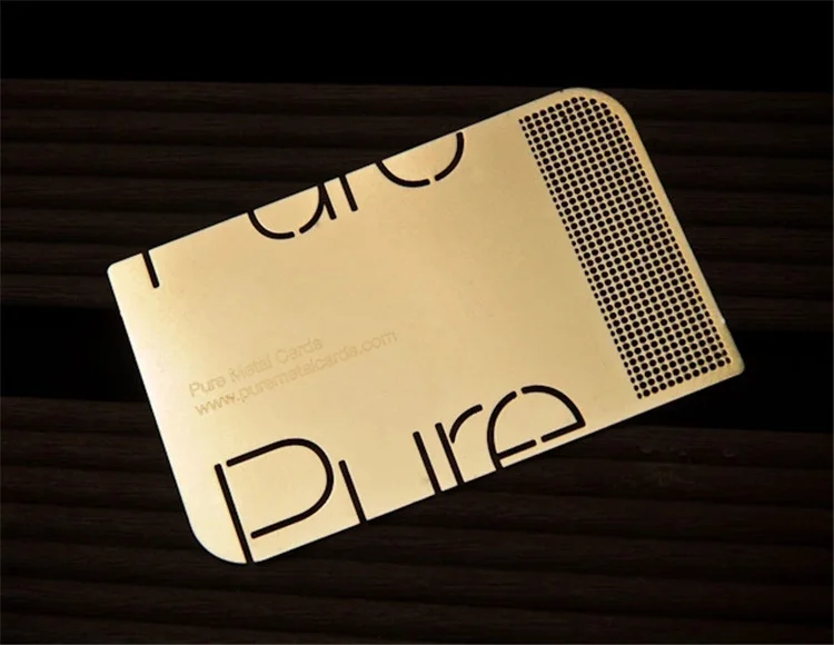 Металлическая визитная карточка из нержавеющей стали Nfc Rfid-чип карта для ключей