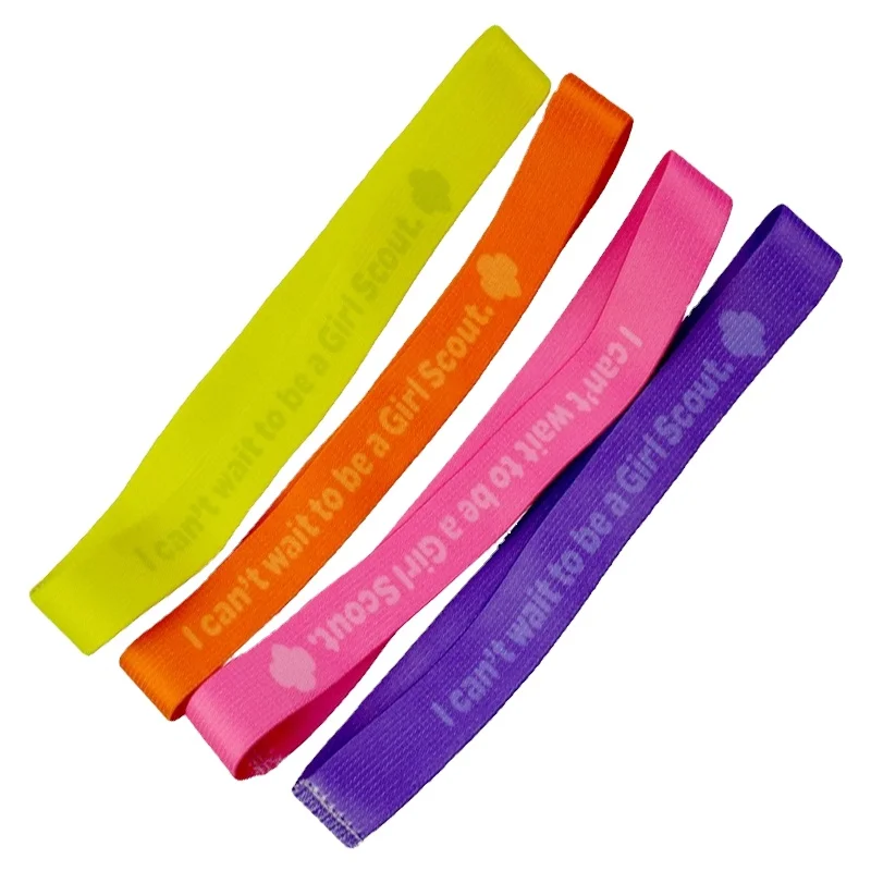 Wholesale Custom Flat polyester elastic printed Workout Headband  Running Sport Protection Yoga Gym Fitness headband
