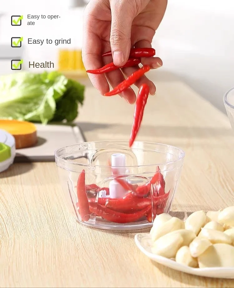 Mini Crank Manual Handheld Meat Cutter Vegetable Chopper Wholesale
