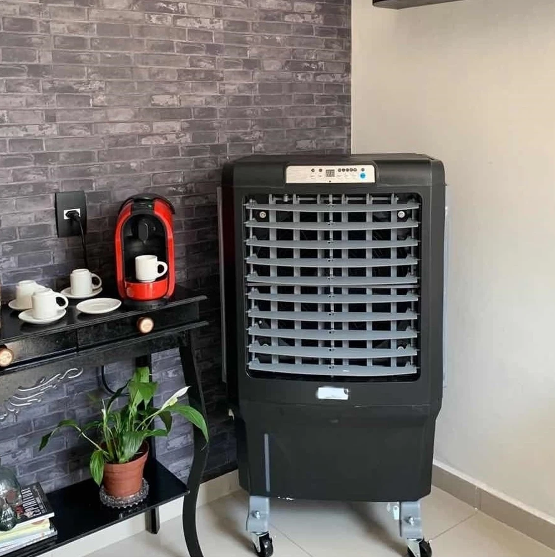 Пульт дистанционного управления 5000m 3/h воздушный испарительный кондиционер для пустыни портативный охладитель воздуха лагеря