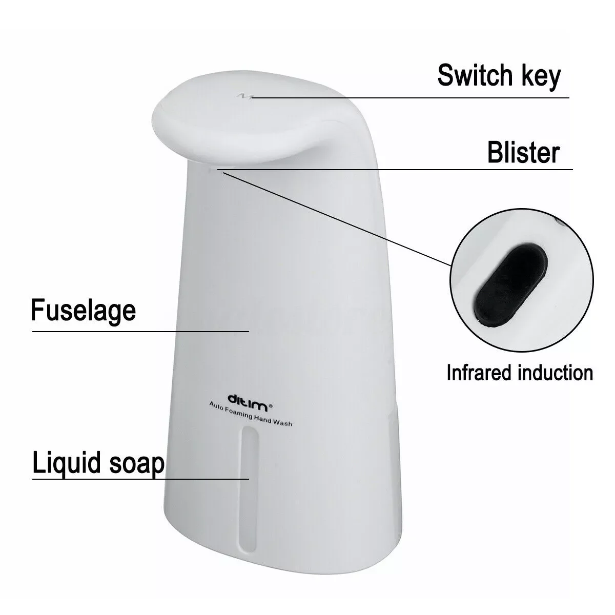2020 CE conformed popular Touch-free automatic shower soap hand sanitiser dispenser Sanitizer spray machine