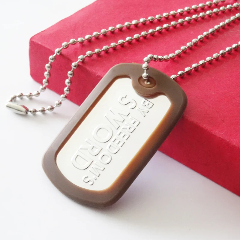 Wholesale Custom High Quality Zinc Alloy Stainless Steel Laser Engraved Metal Dog Tag With Your Logo