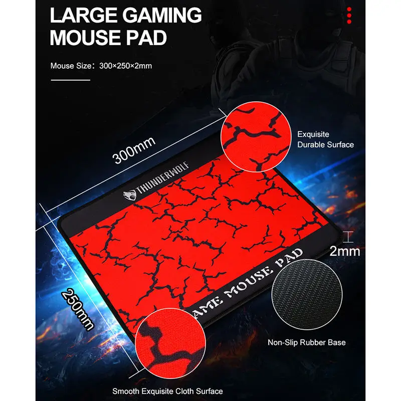 Gaming Combo TF800 Wired PC Universal RGB 4 in 1 Gaming Combo Set Keyboard and Mouse Headphones Mouse Pad