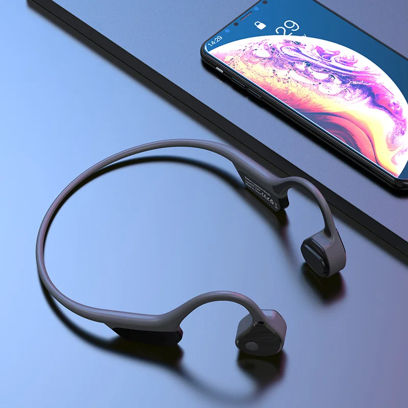  Высокое качество Amazon IPX6 плавание CSR 8635 титановый ушной крючок Складные Водонепроницаемые беспроводные наушники костной