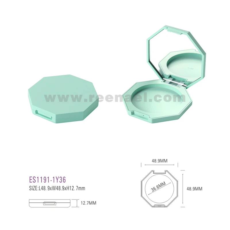 REENAEL particular shape compact powder case eye shadow case
