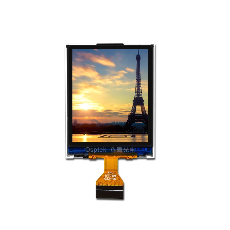 1.77 Inch 128*160 COG TFT liquid crystal display  MCU SPI interface TN panel Tft Lcd Display Module Screen