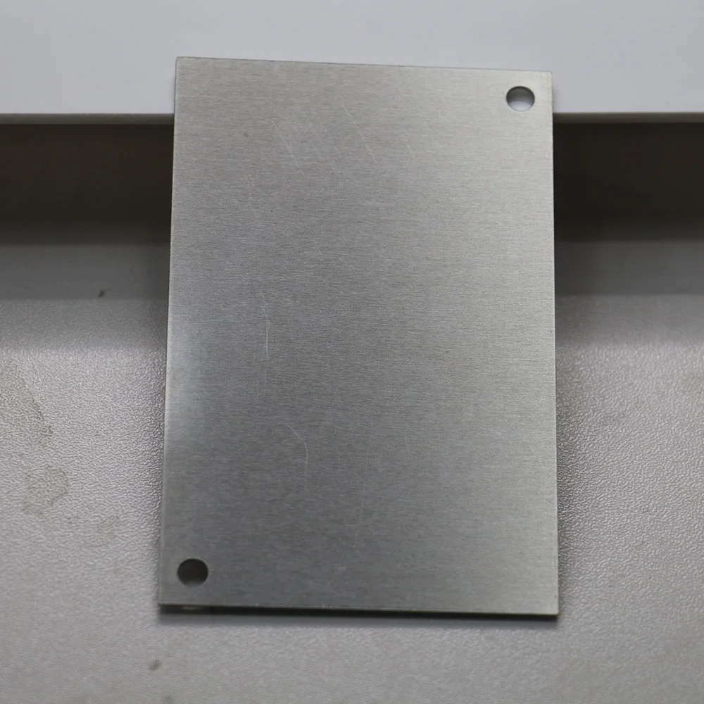 Silk Screen Printing on Aluminum Engraved Label Control Panel Service Tag Metal Plate Nameplates Permanent Metal Sticker Label