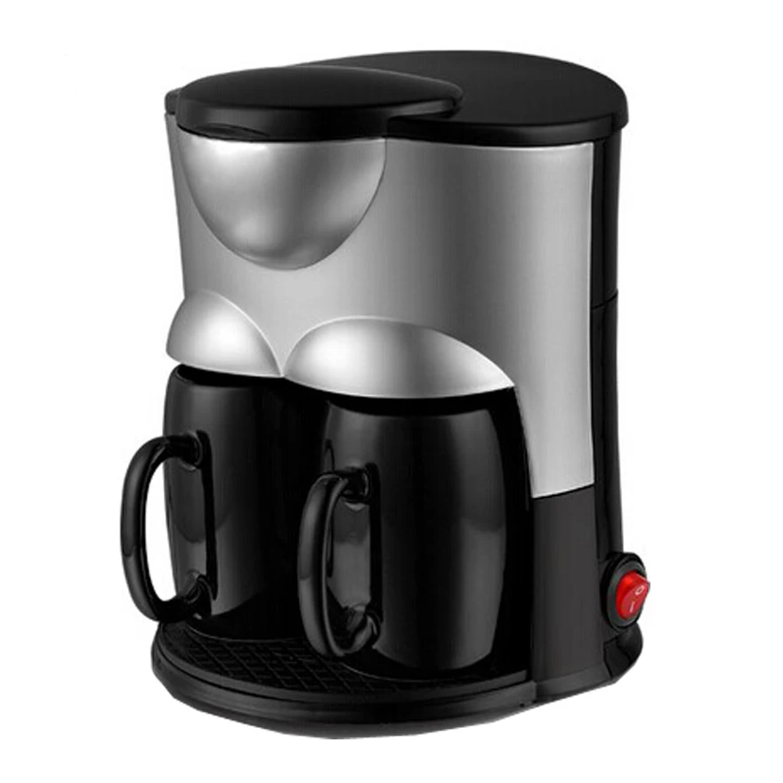 ATC-CM408 hot sales cheap price 2 ceramic cups drip coffee maker