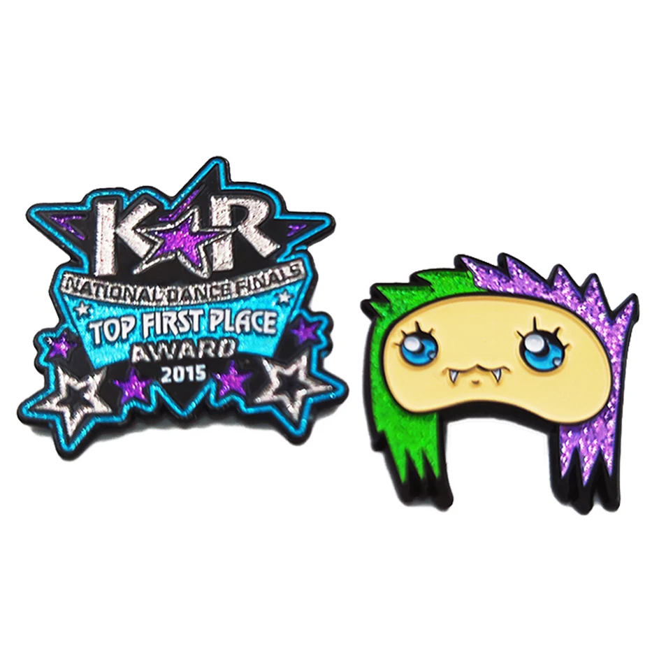 China Manufacture Promotional Custom Souvenir enamel lapel pins logo Hard Anime Badge Metal Lapel Pin Soft Enamel Pin