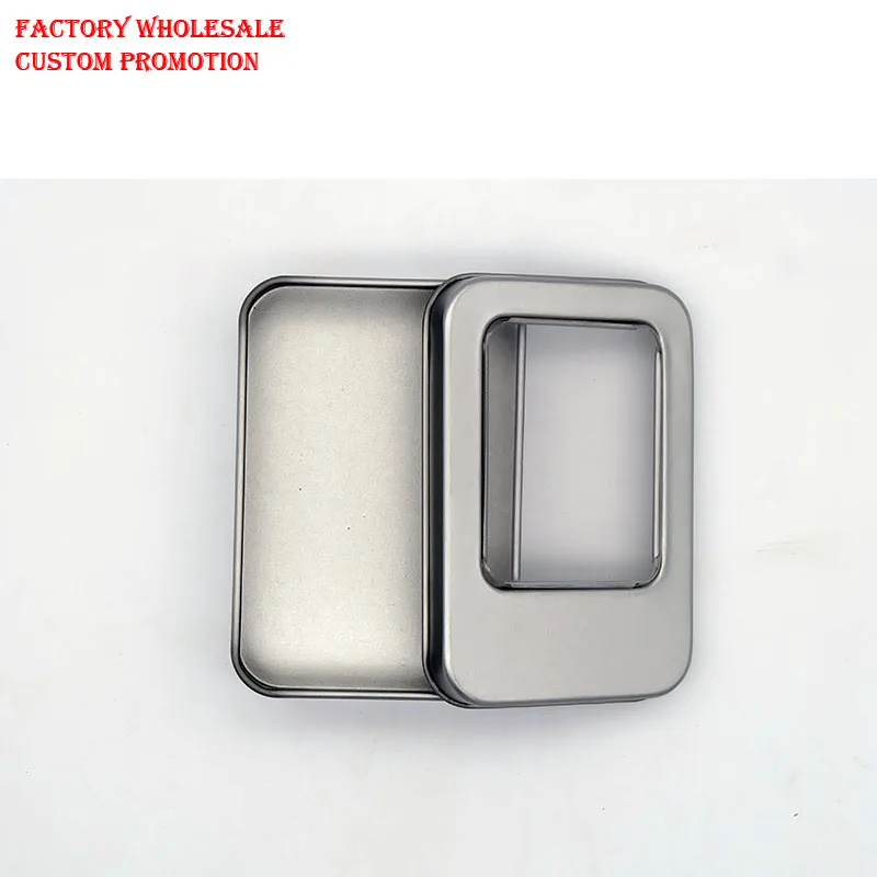 
Candy Mints Jewelry Ear ring cufflink USB Packaging gift Window Tin Box band aid tin box orgnizer storage box organizer estuche 