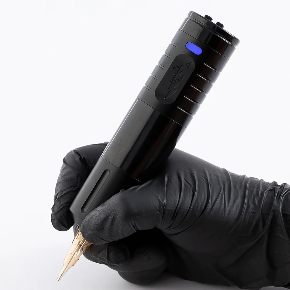 EZ tattoo EvoTech мятно-синяя Беспроводная покупка машинка для татуировки ручка с аккумулятором на 1600