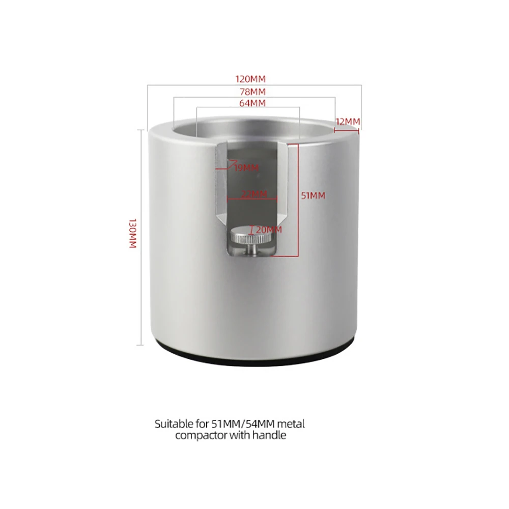 AM Store Hot Item Accesorios Cafetera Tamper Rack Blow Hopper Barista Space Tamping Station Coffee and Holder
