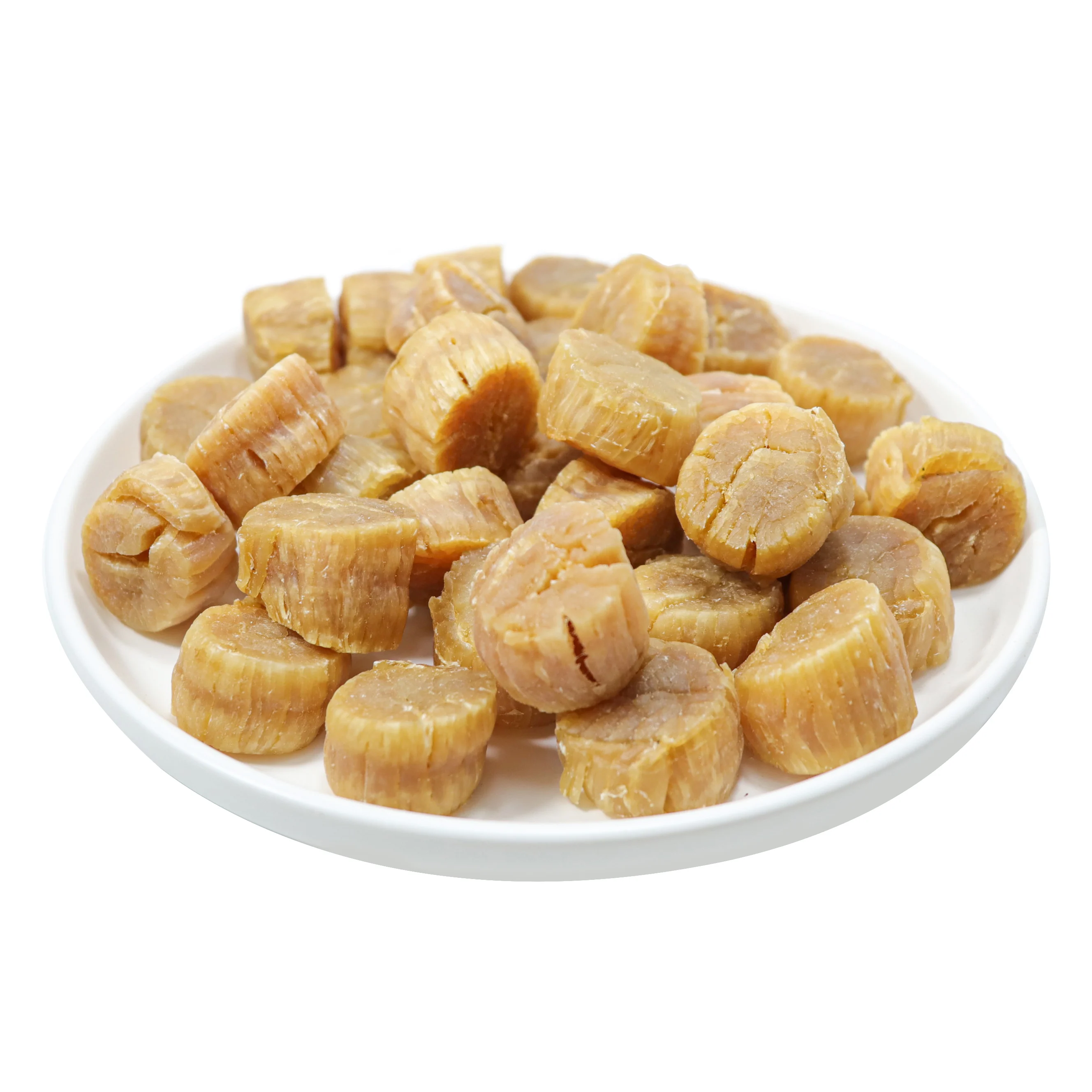 Wholesale High Quality Bulk Natural Air Dried Scallops without Shell Large Hotate Seafood for Refrigeration Storage