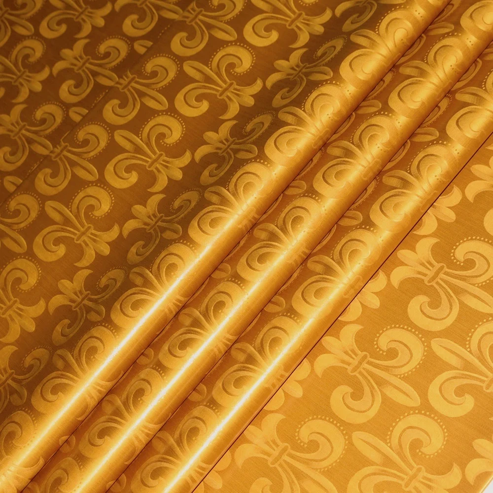 Manufacture Wholesale Bazin Riche Original 2024 Cotton Shadda 160CM Width African Jacquard Fabric High Quality Guinea Brocade