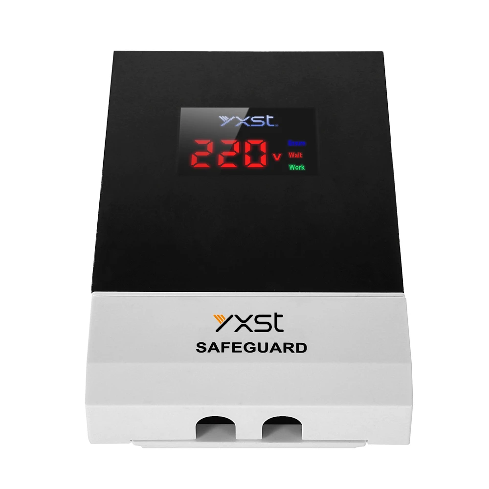 Single Phase Ac220 60hz Digital Current Fridge Voltage Protector For Home