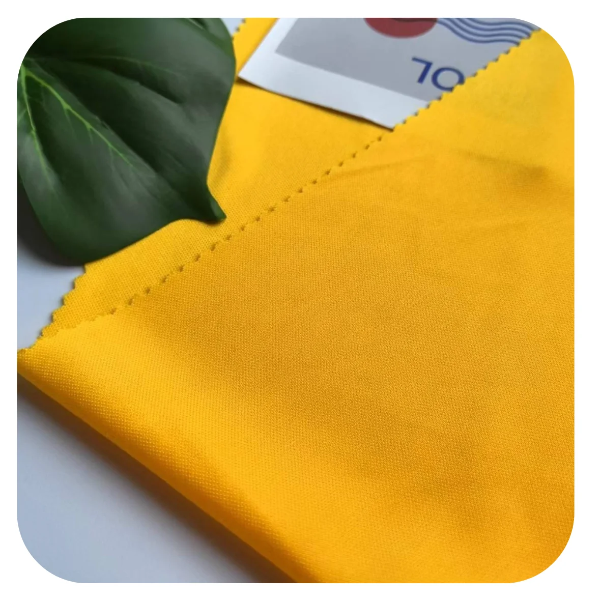 MY Knit Factory  100% Polyester 75D/36F Interlock  Fabric  Polyester Knitting Fabric Plain Fabric for Sportswear and T-shirts