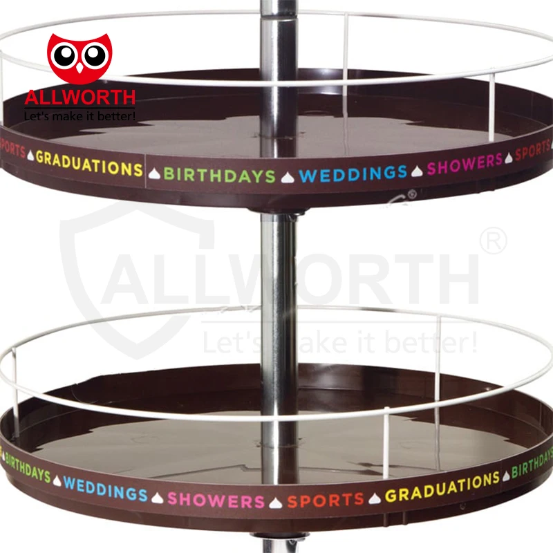 Distributor Eye Catching Adjustable Detachable With Logo Wooden Display Shelving Rack