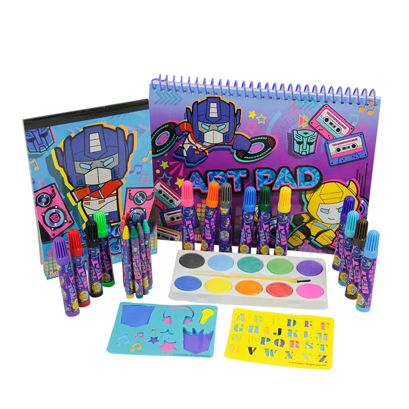 Детские школьные поставщики Набор для творчества наборы для раскрашивания для детей комплекты канцелярских принадлежностей