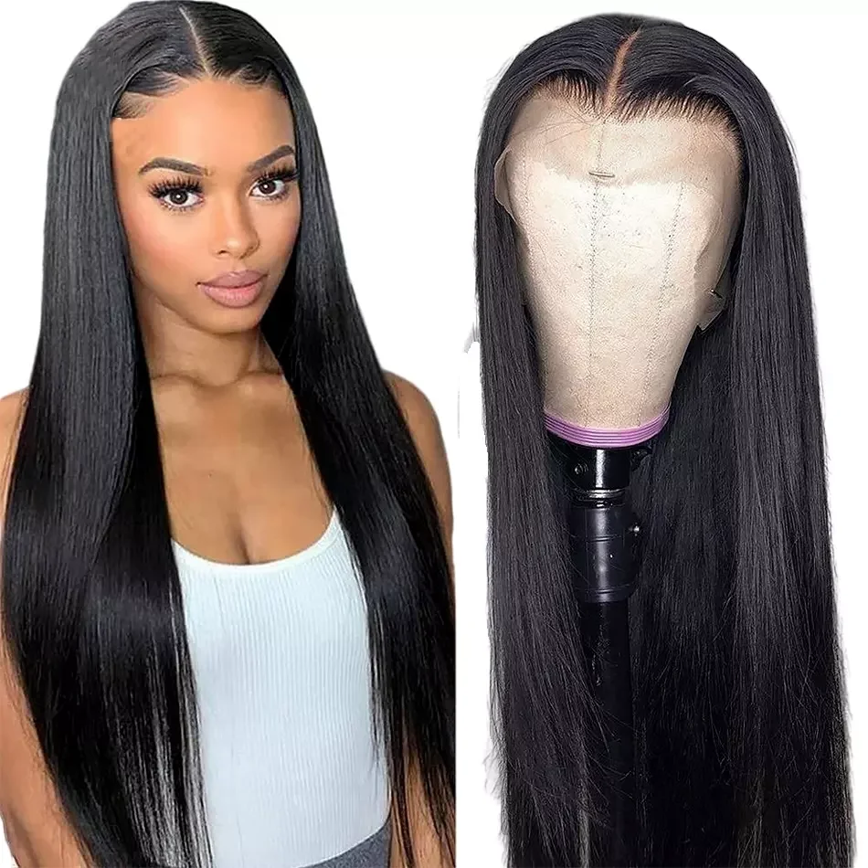 Wholesale Brazilian Virgin Remy Human Hair 13X4&6 Lace Front Highlight Wigs HD Transparent Human Hair Wigs For Black Women