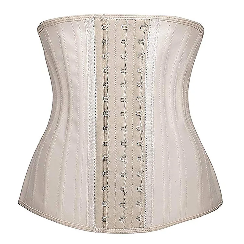 High Quality 25 Steel Bone Smooth Latex Waist Trimmer Weight Loss Belt Fajas Girdle Corsets Cincher Hourglass Workout Belt