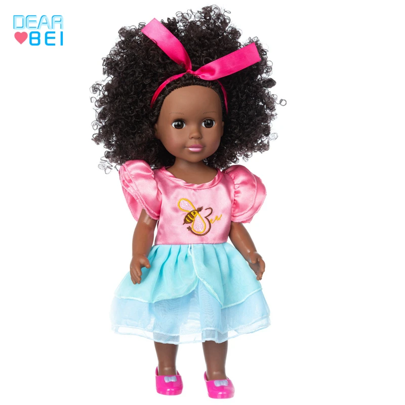 Realistic Reborn Baby Doll Black African American Reborn Doll Silicone Vinyl Full Body Reborn Doll Clothes for Children