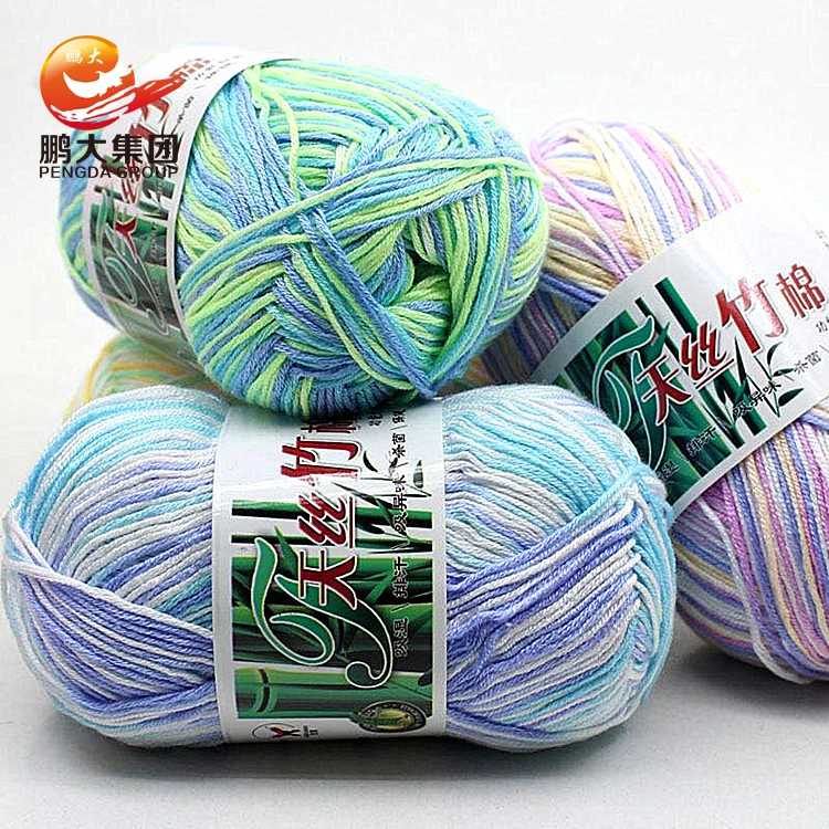  100% handknitting пряжи с вязаным крючком bambo акриловое волокно Тенсел носки из бамбукового
