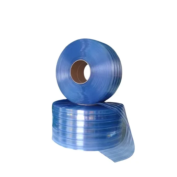 Low Price High Quality Industrial Transparent Pvc Strip Curtain Door Roll Curtains Transparent Flexible PVC Door Curtains