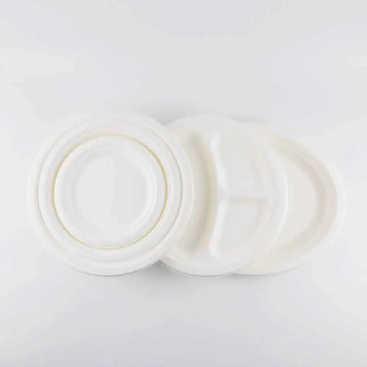 6 7 8 9 10 Inch Heavy-duty Malaysia Paper Plate Biodegradable Eco-friendly Compostable Paper Plate Raw Material For Buffet