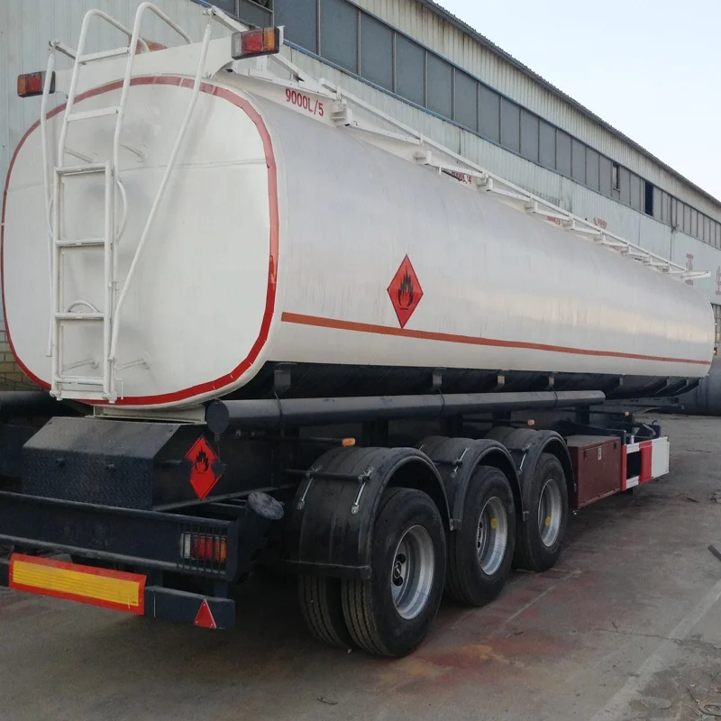 crude / OIL / FUEL tanker truck capacity semi trailer High Quality Diesel Gas Tank Tanker Oil Trucks For Sale