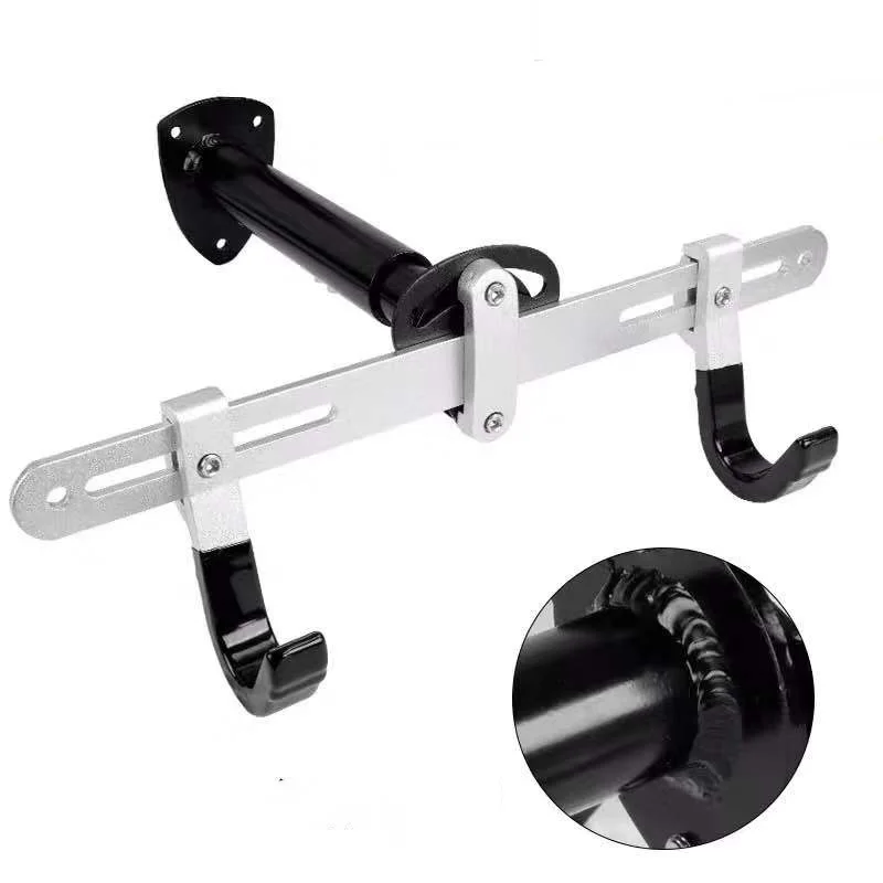 Настенный стеллаж для велосипеда из алюминиевого сплава, стальной стеллаж для парковки велосипеда, настенный крючок для домашнего использования