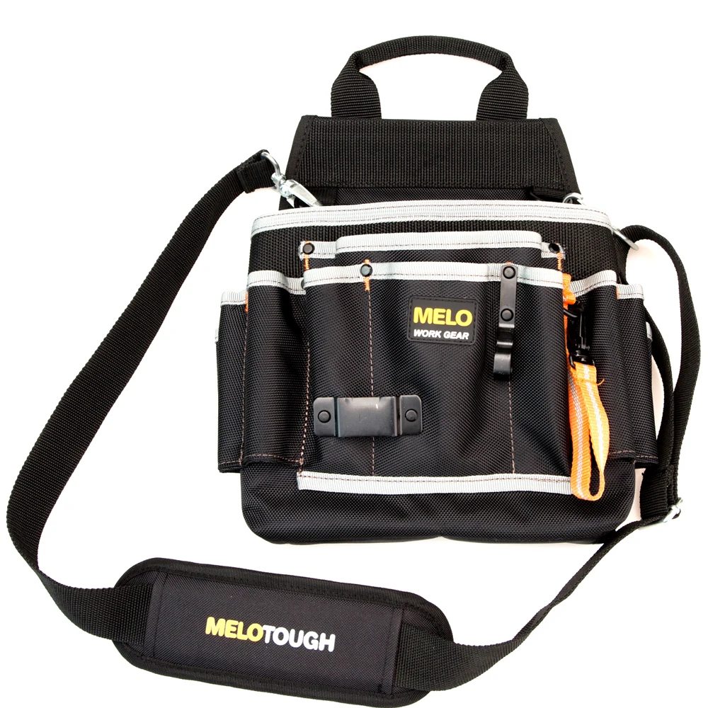 Professional Maintenance electrician tools bag Multiple Functional Black HVAC Tool Carrier