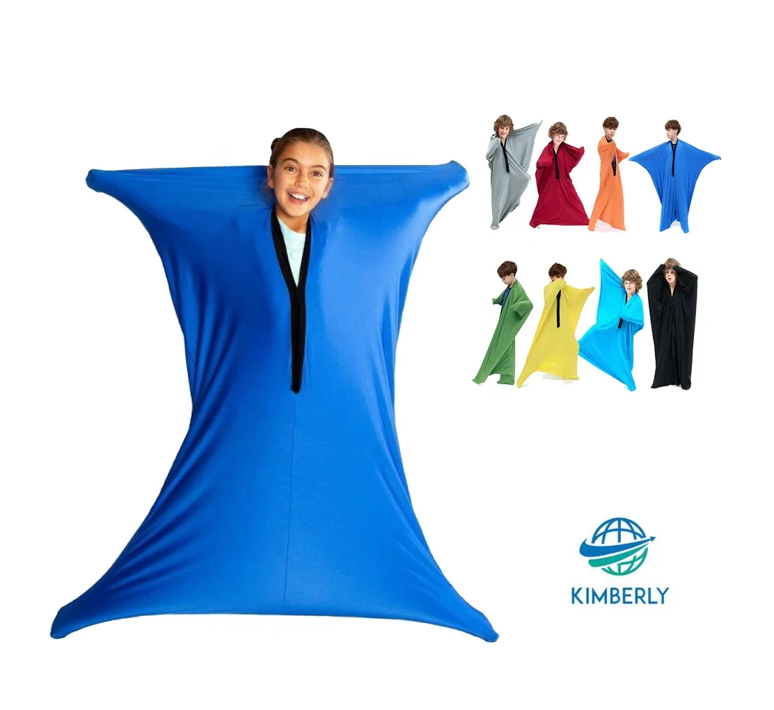 Autism Body Sock Toy Calming Therapy Blanket Body Pod ADD Sensory Toys Sensory Disorders ADHD Stress Relief Tactile Items