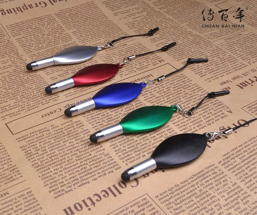 High quality promotional mini mobile phone pen with stylus
