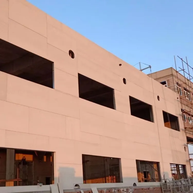 Factory Price Colored Non Asbestos Decorative Fiber Cement Board Facade Wall Panel Exterior