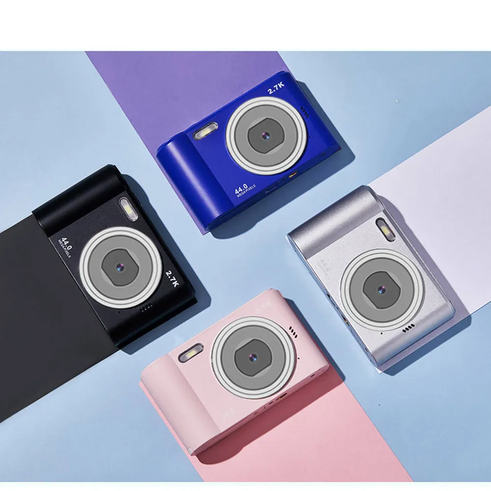 Birthday Gift Kid Camera Toy Front And Rear Dual Children Digital Video Cameras For Toddler Kids Toys Camera