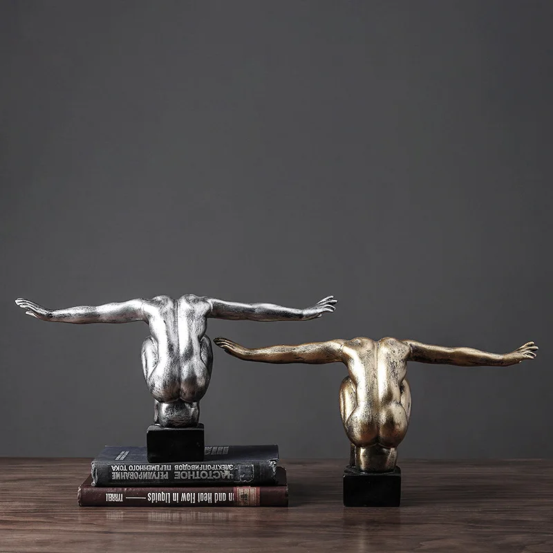 
Factory direct American retro diver character model decoration 