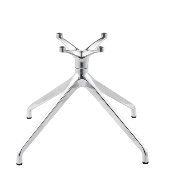 High Quality Reliable Four Star Metal Aluminum Die Casting Office Chair Base