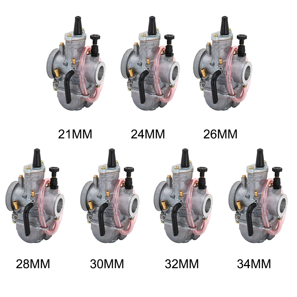 JFG Motorcycle PWK Carburetor 21MM 24MM 26MM 28MM 30MM 32MM 34MM For Keihin Pwk Carburetor