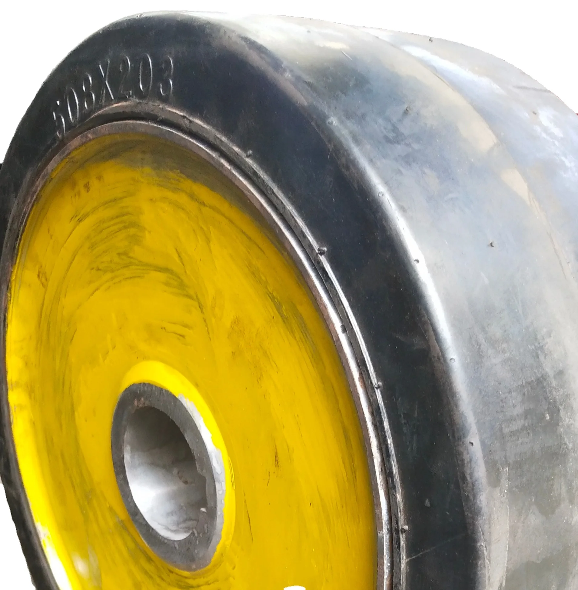 China Supplier 3.50-8 Rubber Solid Tire for Trailer Bias Solid Tyre