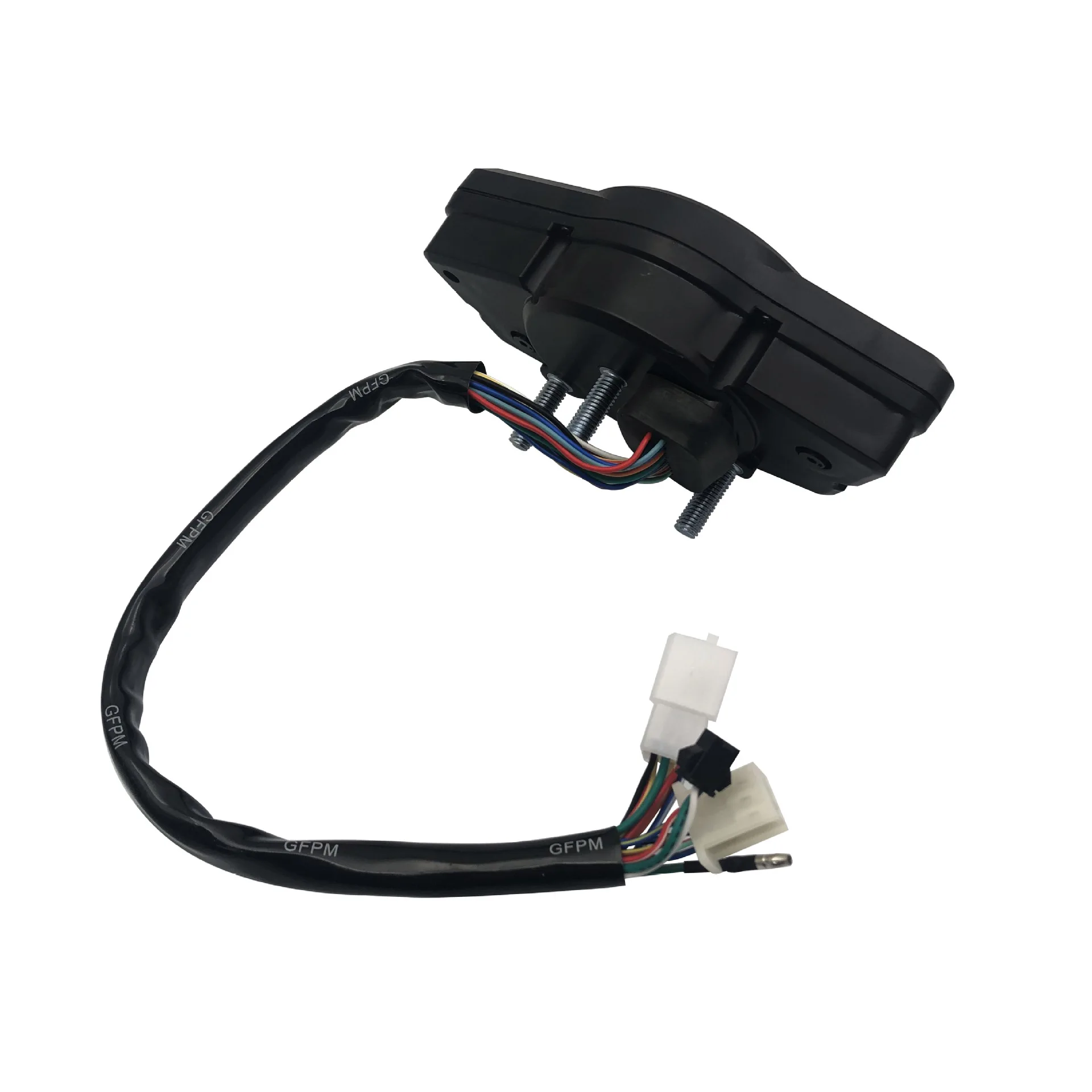 Retro Universal LCD Digital Odometer Speedometer Tachometer Gauge Motorcycle