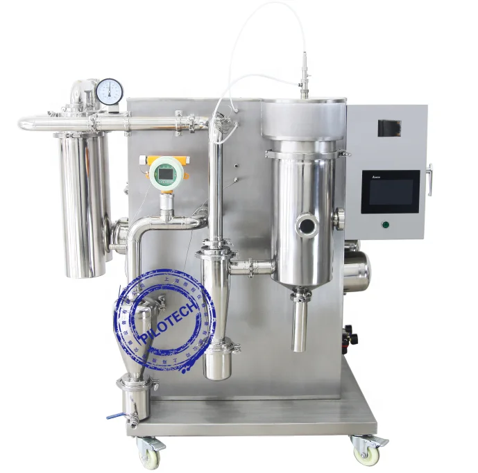 Lab spirulina spray dryer machine powder with nitrogen circulation system