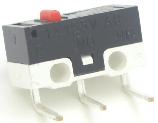 KW10-Z0 100Pcs Omron Sub Snap Action Limit Switch SPDT SPST 1A 3A 125V No Lever Miniature Mouse Click Touch Micro Switch
