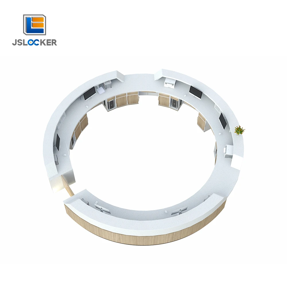 Reception Counter Front Desk Table hospital Reception Desk Counter Retail Hospital Guidance Table Cashier Counter Design
