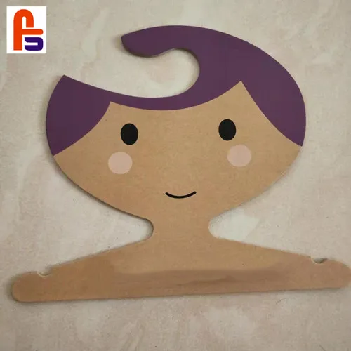 Eco friendly hard cardboard paper hanger for clothes in hot sell from factory