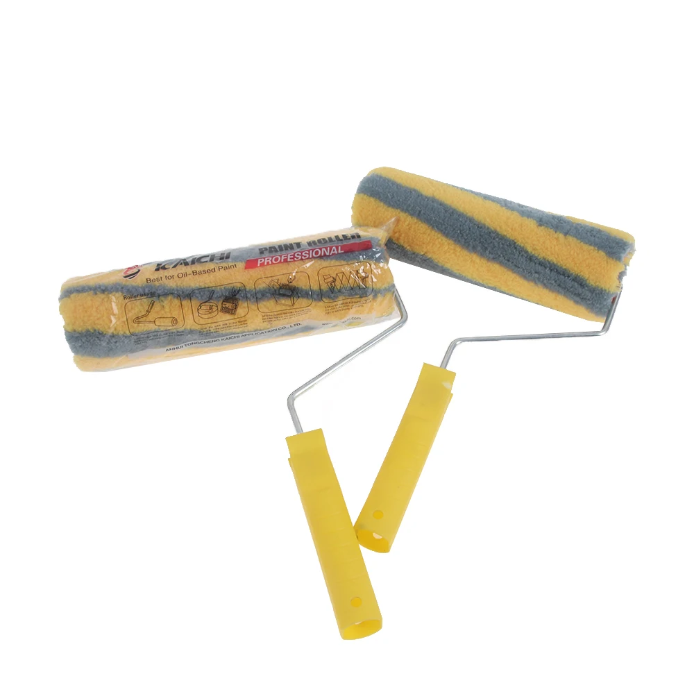 China Factory Anhui industrial roller brush depilatory brush lint roller portable Screw Fixed Paint Roller  Decoration Painting