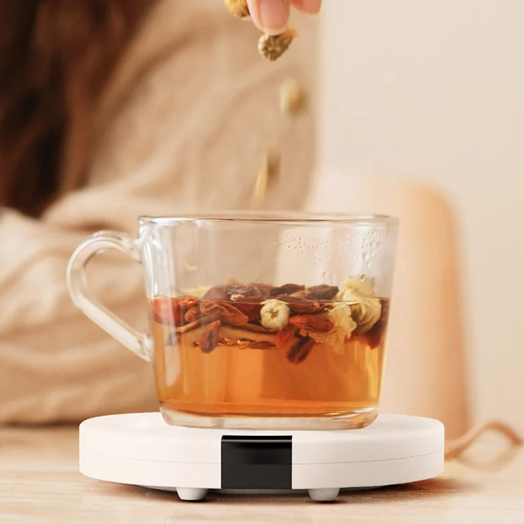 2022 Stock Gifts USB Coffee Mug Warmer with Auto Shut Off for Home Office Desk Use Heating Plate Electric Cup Warmer