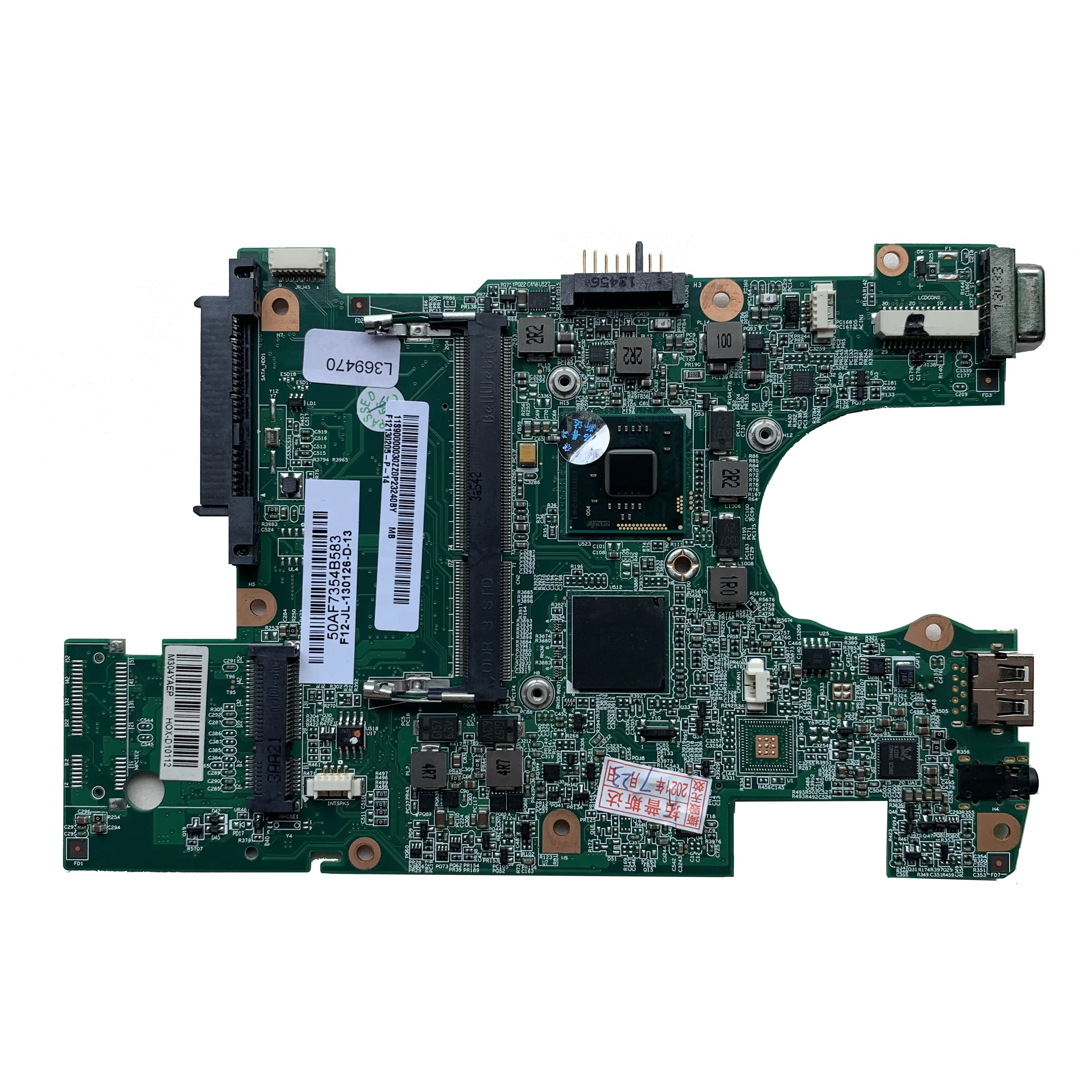 Для Lenovo S110 BM5138 материнская плата для ноутбука 90000750 REV: 1 3 DDR3 Материнская 100% протестированная полностью