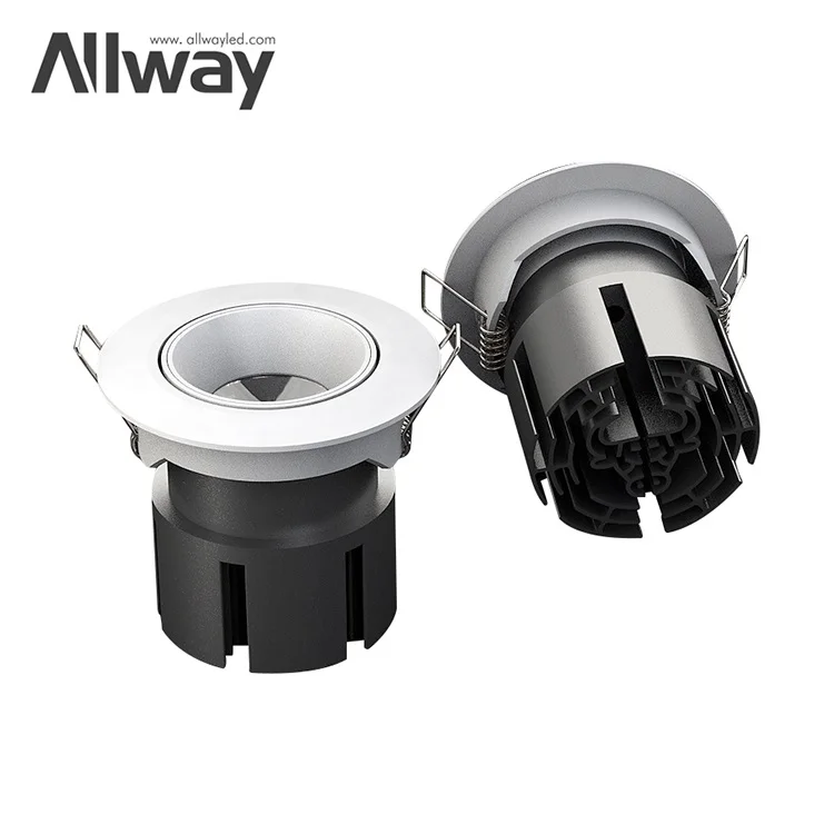  Allway Modern High Quality Angle Adjustable Antiglare Recessed Cob Home Office 30W Led