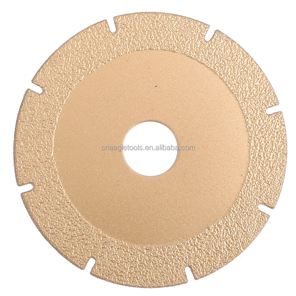 Factory Whole sale 105~230 mm U-Slot Vacuum Brazed Diamond Stone Cutting Sawa Blade for for granite/marble/concrete/quartz/brick